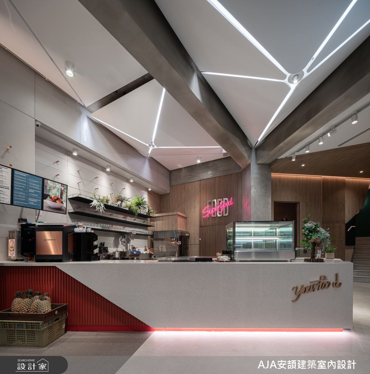 80坪中古屋(5~15年)＿現代風商業空間案例圖片＿AJA安頡建築室內設計＿安頡_好食慢慢之2