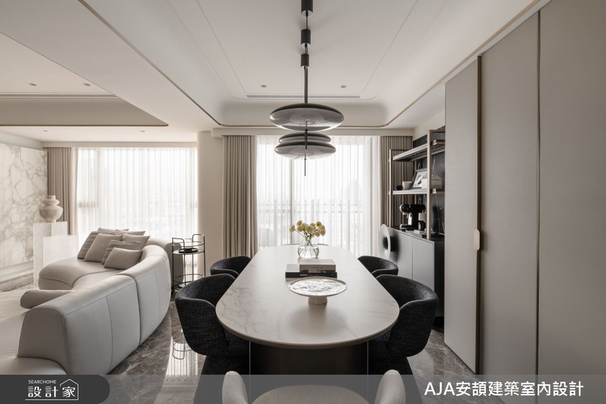 40坪新成屋(5年以下)＿現代風案例圖片＿AJA安頡建築室內設計＿安頡_國聚花園御所之9
