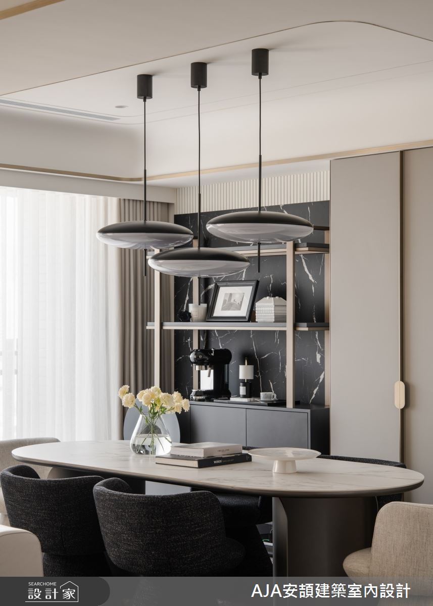 40坪新成屋(5年以下)＿現代風案例圖片＿AJA安頡建築室內設計＿安頡_國聚花園御所之14