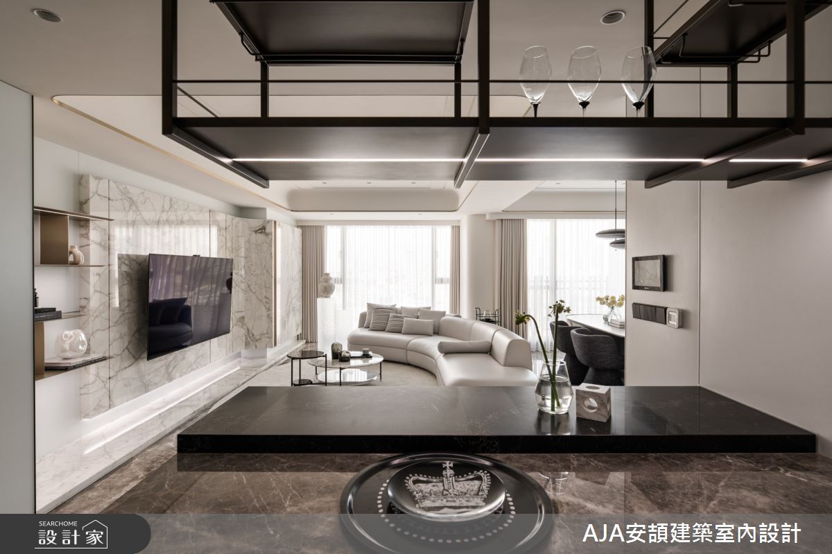 40坪新成屋(5年以下)＿現代風案例圖片＿AJA安頡建築室內設計＿安頡_國聚花園御所之2