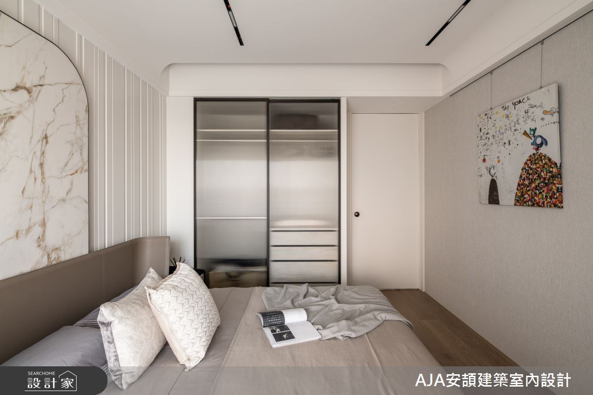 100坪新成屋(5年以下)＿飯店風臥室案例圖片＿AJA安頡建築室內設計＿安頡_精銳市政廳之18