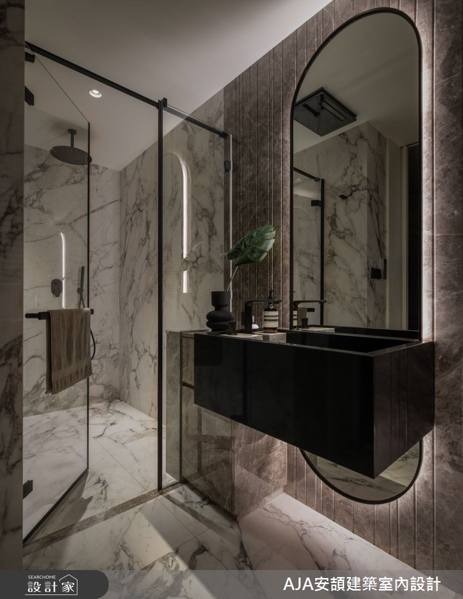 100坪新成屋(5年以下)＿飯店風案例圖片＿AJA安頡建築室內設計＿安頡_精銳市政廳之26