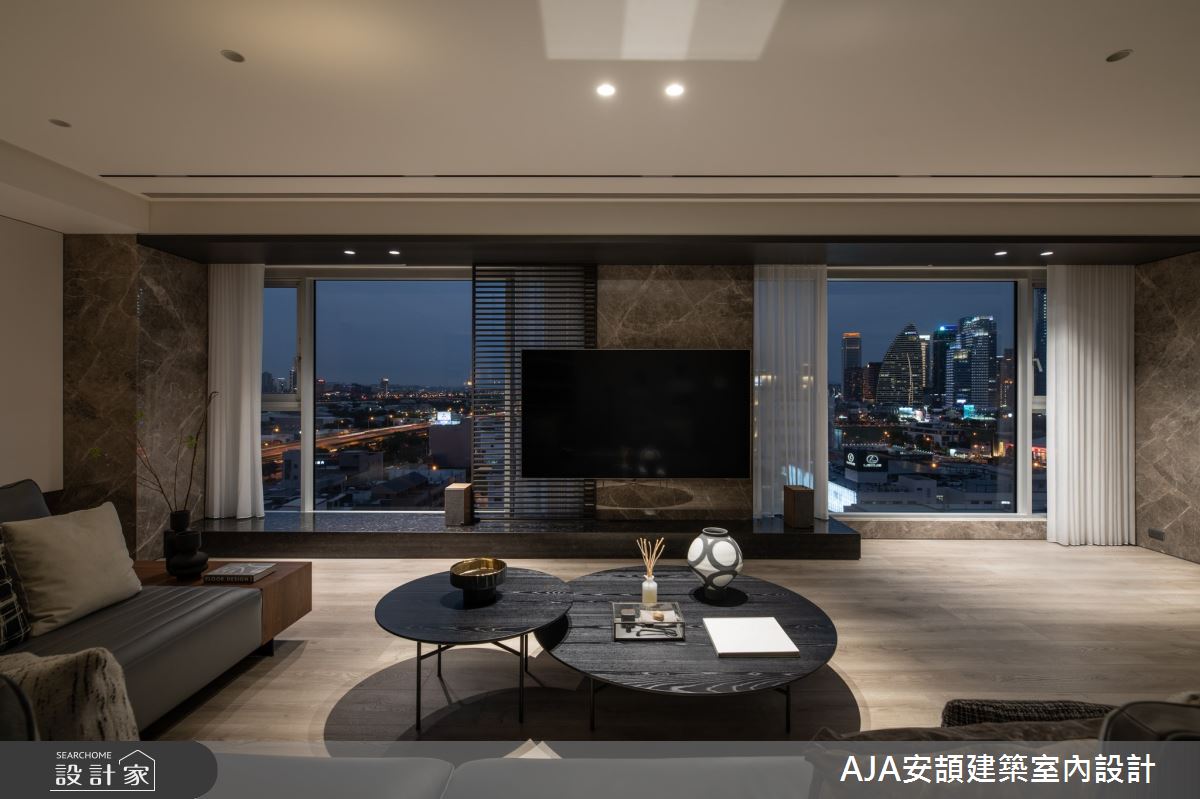 80坪新成屋(5年以下)＿現代風案例圖片＿AJA安頡建築室內設計＿安頡_寶輝 CITY PARK 合併戶之23