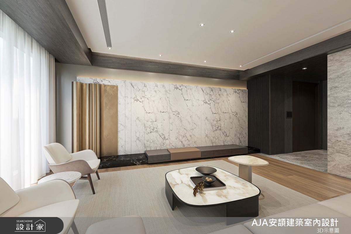 43坪新成屋(5年以下)＿現代簡約風案例圖片＿AJA安頡建築室內設計＿安頡_寶輝citypark Y Housing Interior之35
