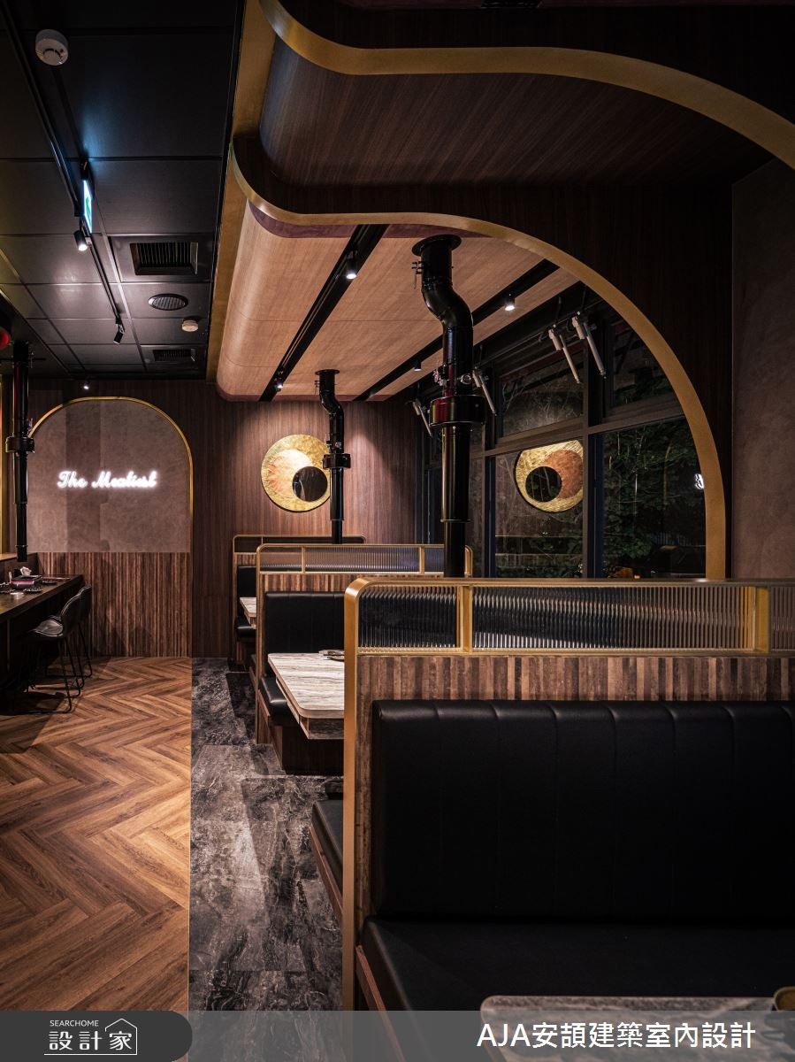中古屋(5~15年)＿奢華風商業空間案例圖片＿AJA安頡建築室內設計＿安頡_王品 最肉 台中店之28