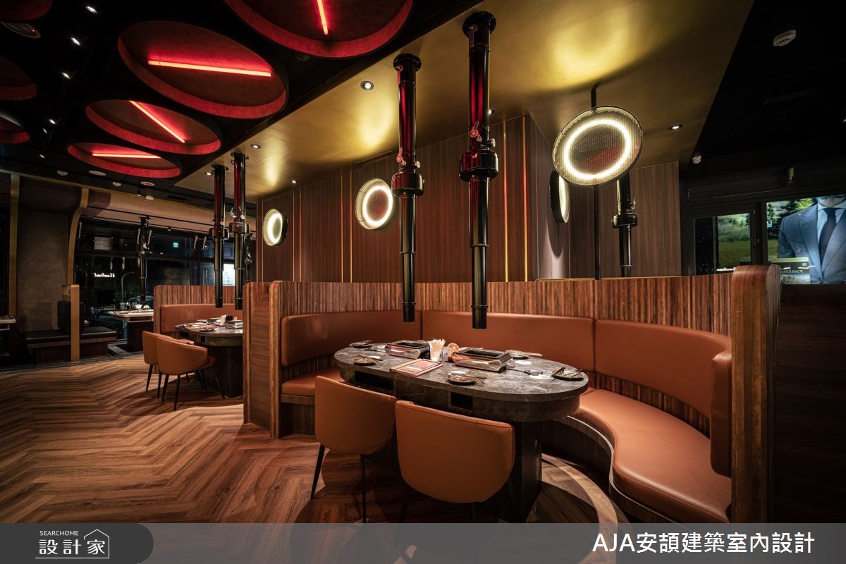 中古屋(5~15年)＿奢華風商業空間案例圖片＿AJA安頡建築室內設計＿安頡_王品 最肉 台中店之26