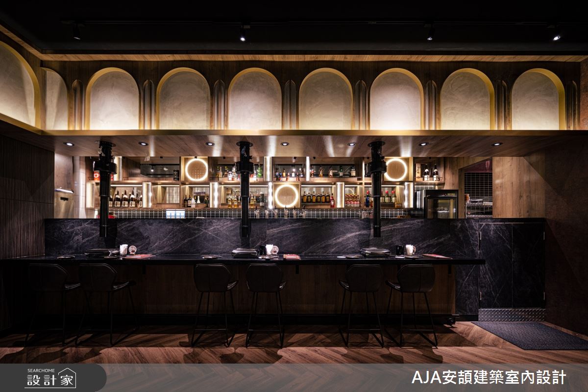 中古屋(5~15年)＿奢華風案例圖片＿AJA安頡建築室內設計＿安頡_王品 最肉 台中店之33
