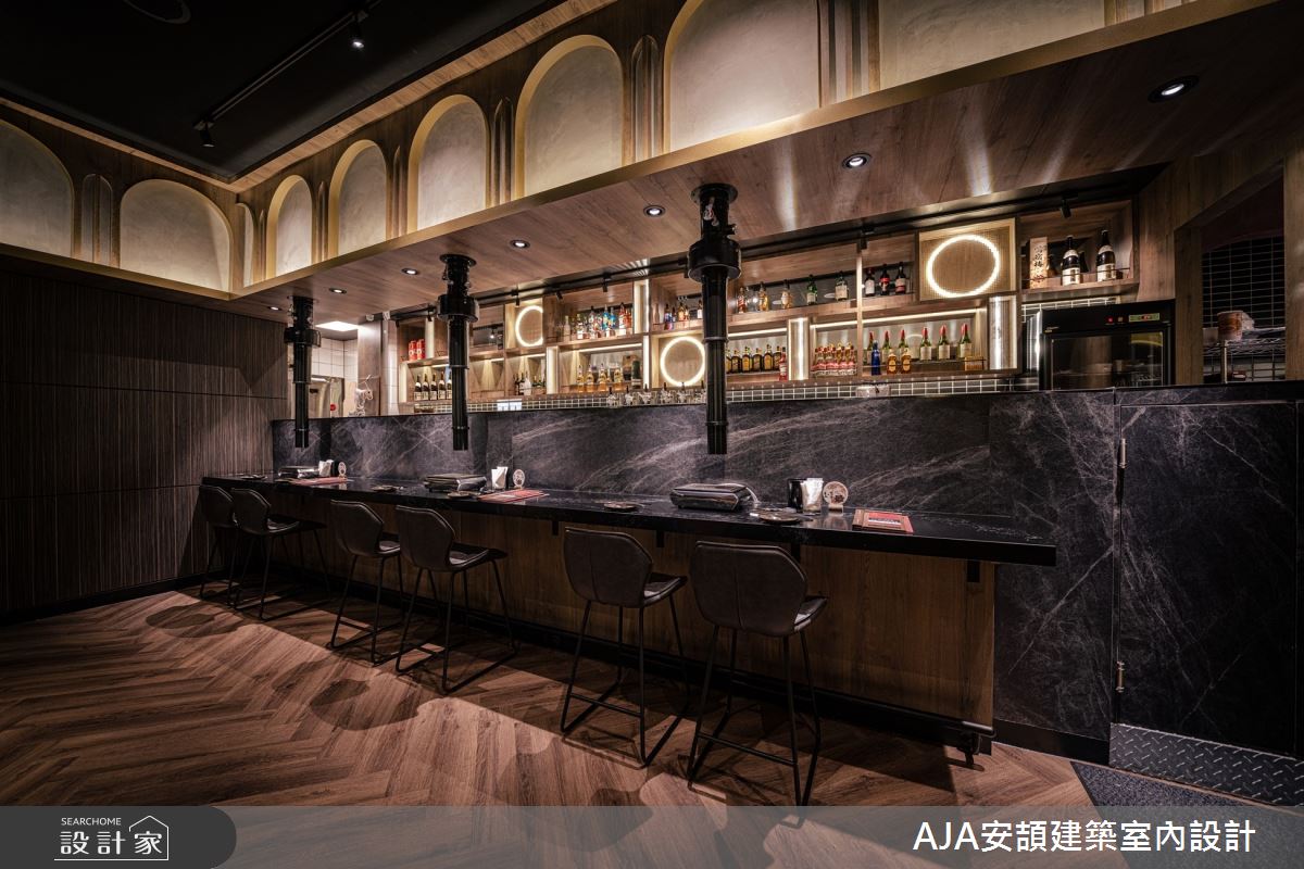 中古屋(5~15年)＿奢華風商業空間案例圖片＿AJA安頡建築室內設計＿安頡_王品 最肉 台中店之32