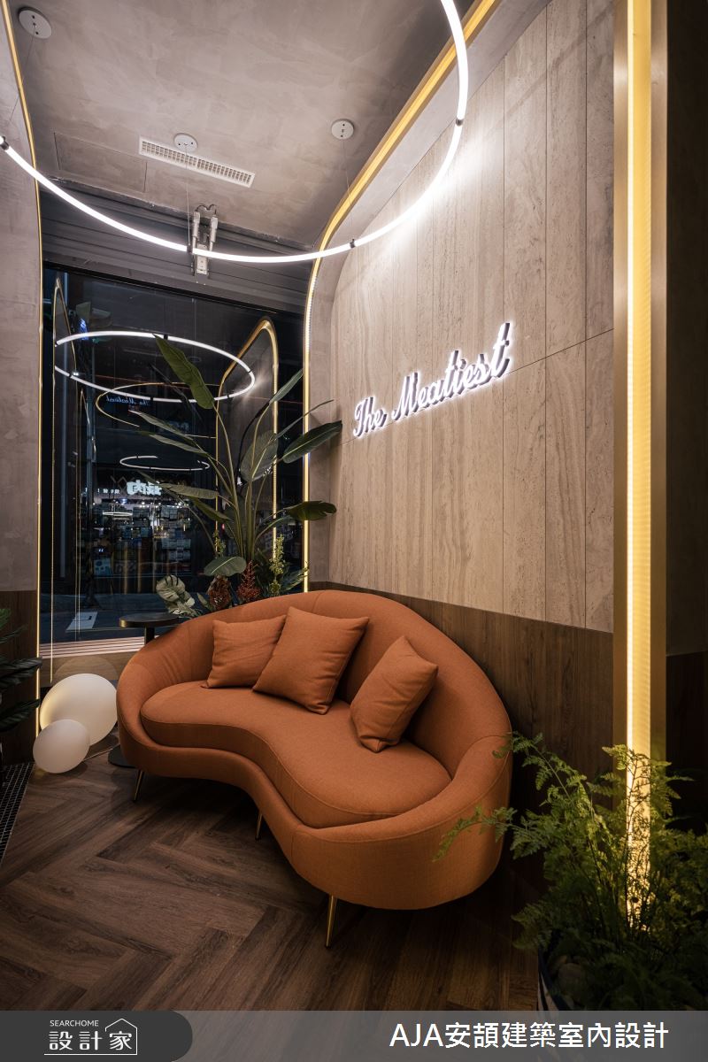 中古屋(5~15年)＿奢華風商業空間案例圖片＿AJA安頡建築室內設計＿安頡_王品 最肉 台中店之8