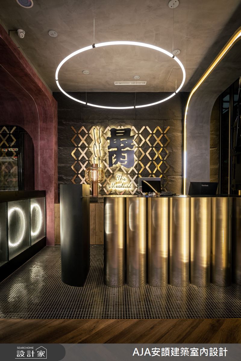 中古屋(5~15年)＿奢華風案例圖片＿AJA安頡建築室內設計＿安頡_王品 最肉 台中店之2
