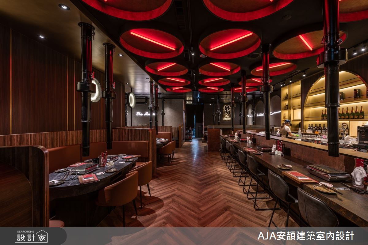 中古屋(5~15年)＿奢華風案例圖片＿AJA安頡建築室內設計＿安頡_王品 最肉 台中店之19