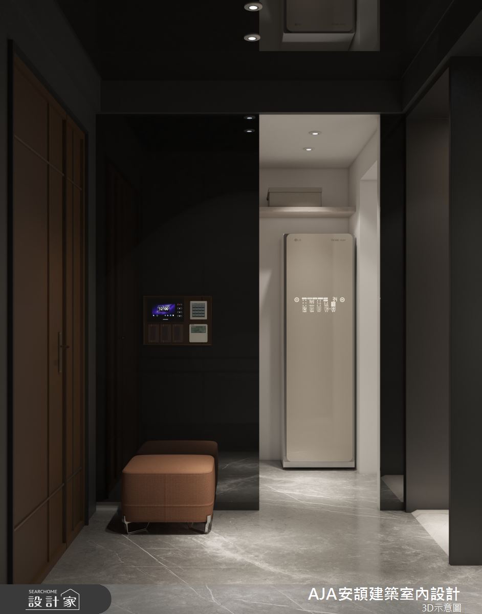 130坪毛胚屋＿現代簡約風玄關儲藏室案例圖片＿AJA安頡建築室內設計＿安頡_新朗日匯 H house之29