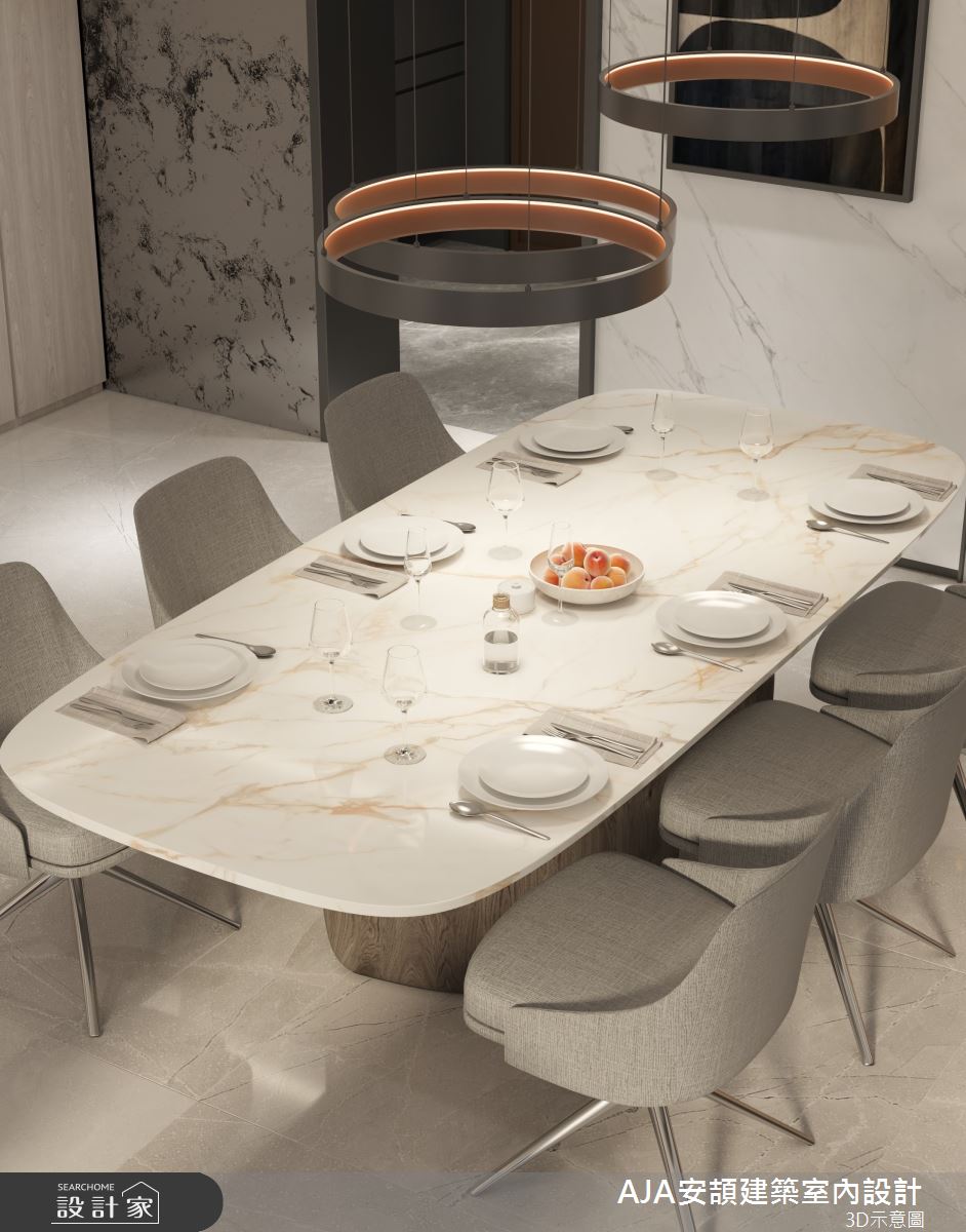 130坪毛胚屋＿現代簡約風餐廳案例圖片＿AJA安頡建築室內設計＿安頡_新朗日匯 H house之49
