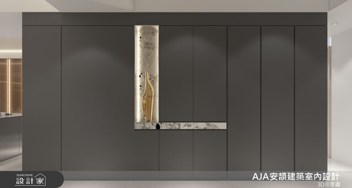 130坪毛胚屋＿現代簡約風玄關案例圖片＿AJA安頡建築室內設計＿安頡_新朗日匯 H house之36