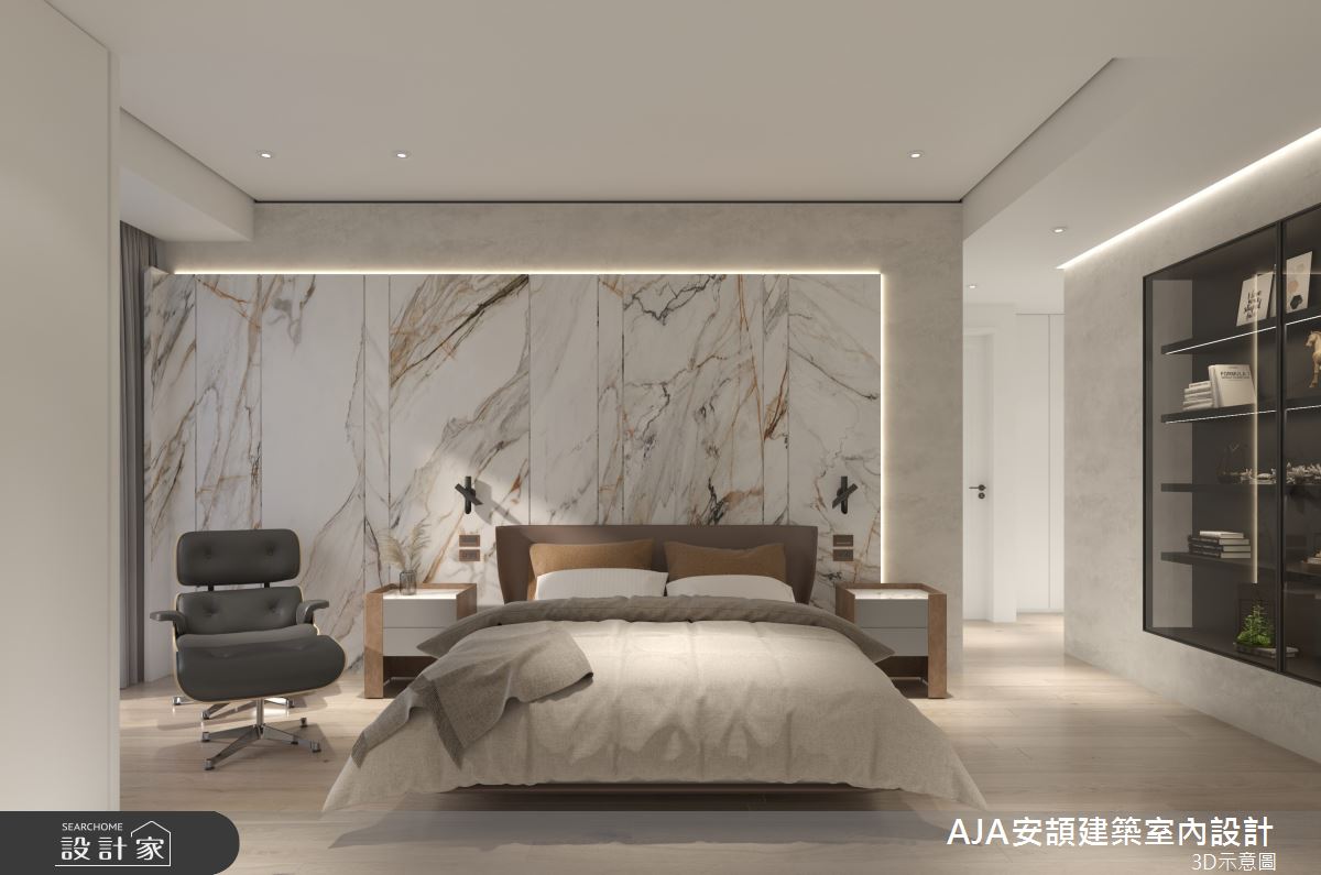 130坪毛胚屋＿現代簡約風臥室案例圖片＿AJA安頡建築室內設計＿安頡_新朗日匯 H house之67
