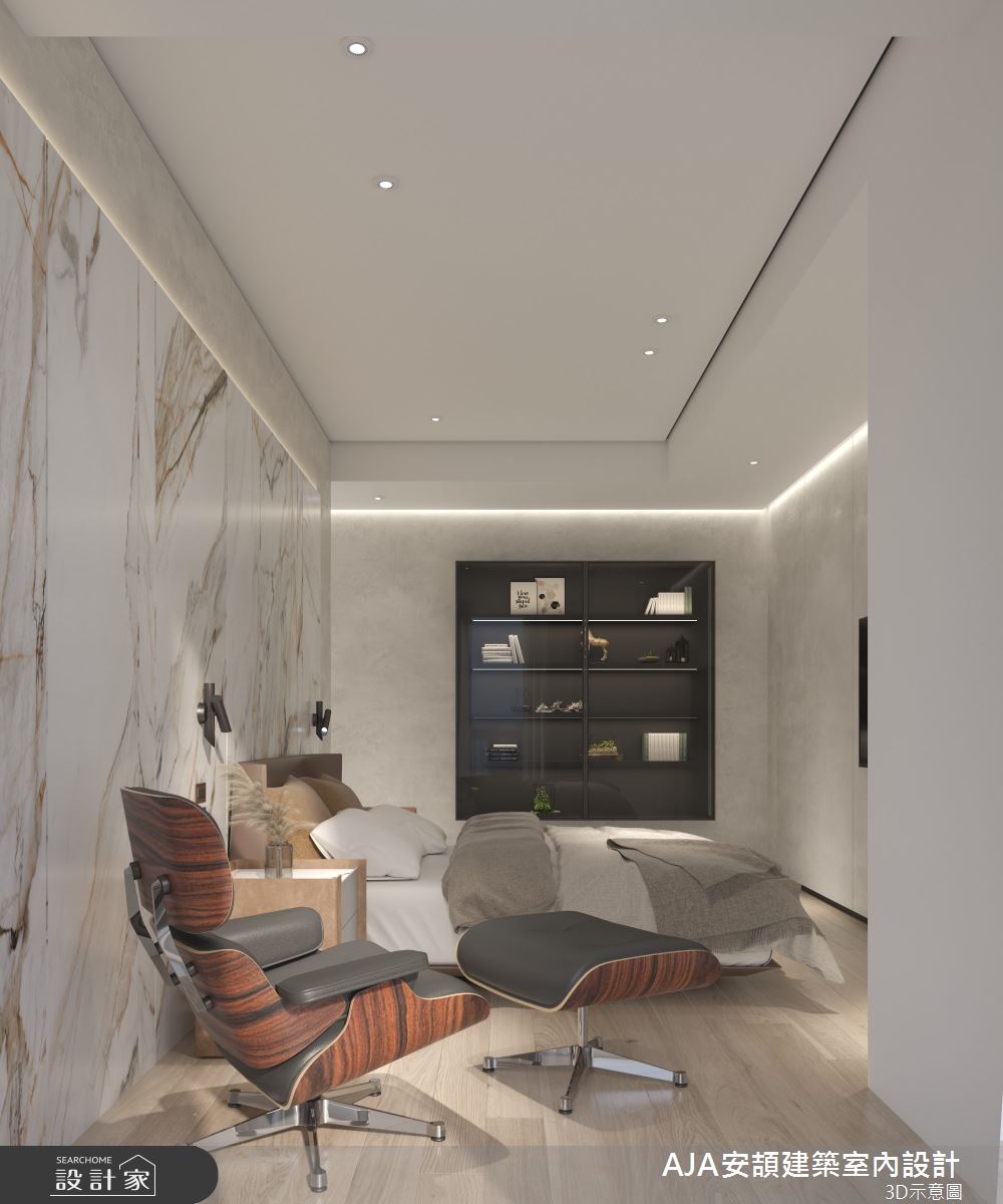 130坪毛胚屋＿現代簡約風臥室案例圖片＿AJA安頡建築室內設計＿安頡_新朗日匯 H house之69