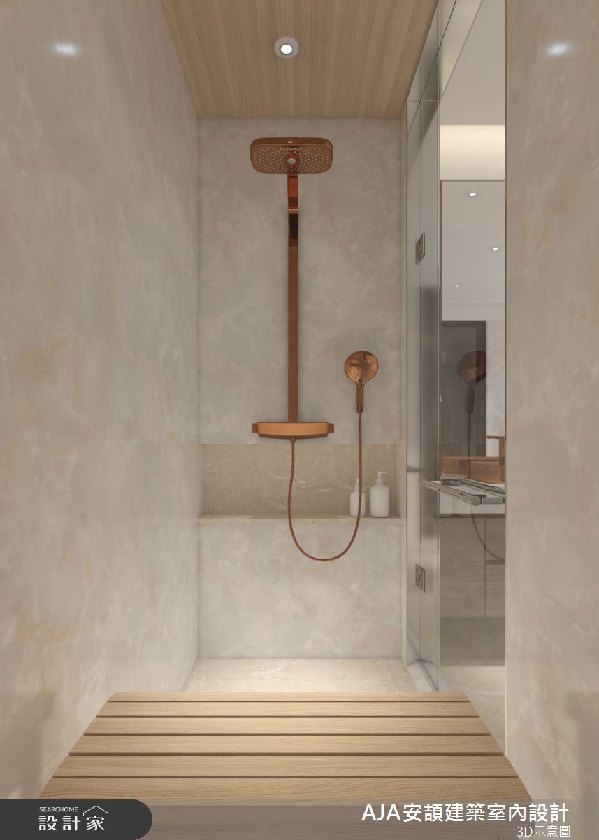 130坪毛胚屋＿現代簡約風浴室案例圖片＿AJA安頡建築室內設計＿安頡_新朗日匯 H house之77