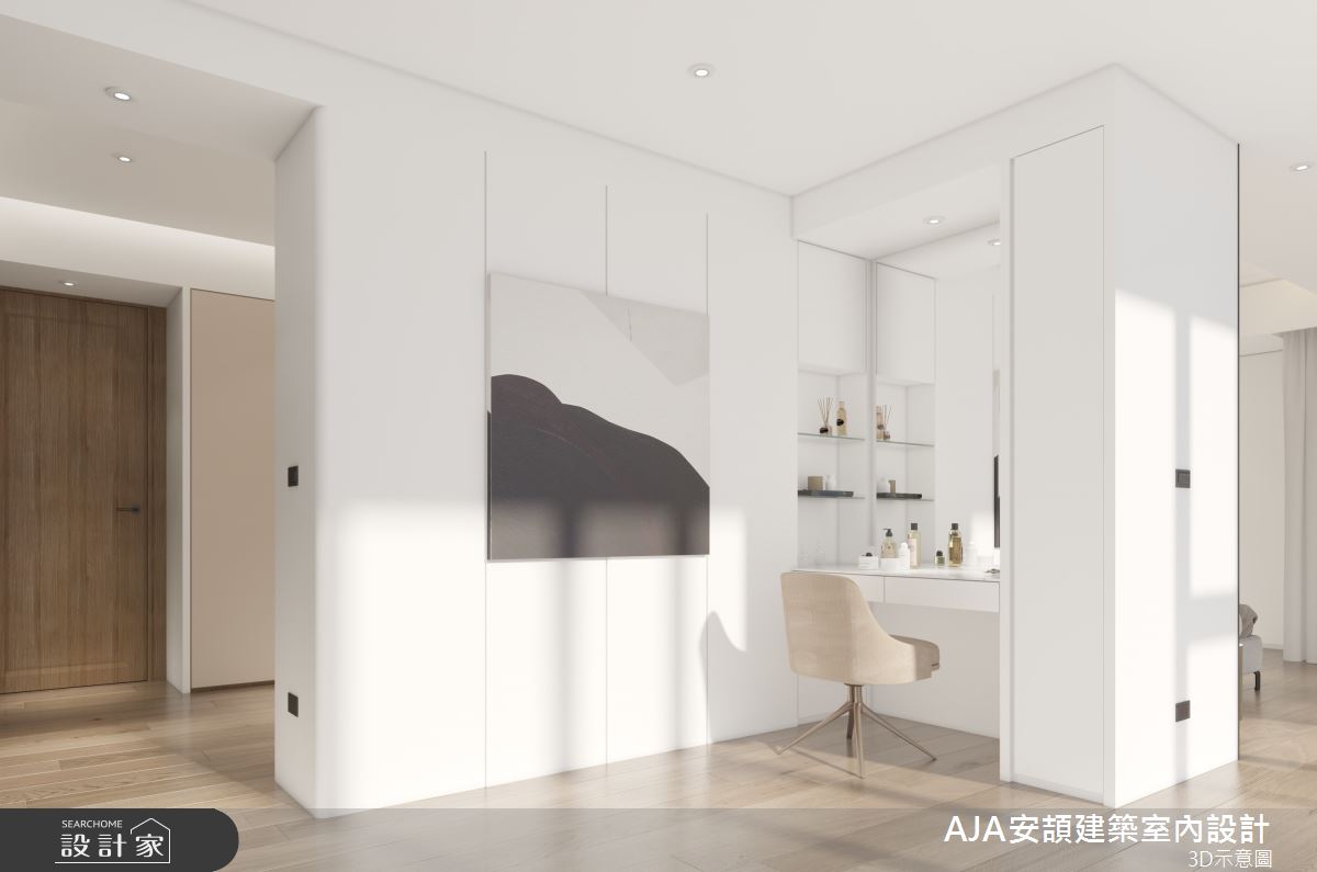 130坪毛胚屋＿現代簡約風更衣間案例圖片＿AJA安頡建築室內設計＿安頡_新朗日匯 H house之61