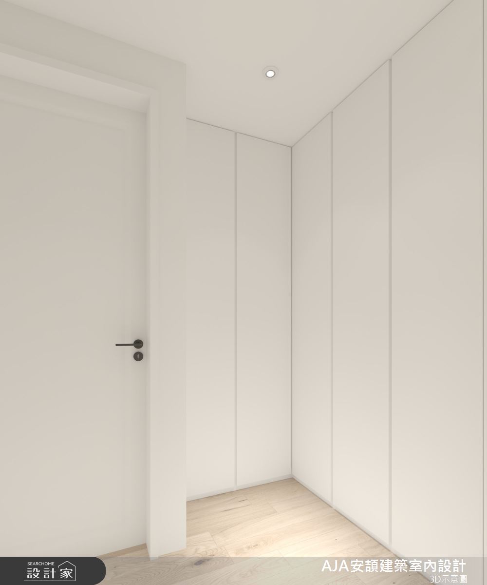 130坪毛胚屋＿現代簡約風更衣間案例圖片＿AJA安頡建築室內設計＿安頡_新朗日匯 H house之63