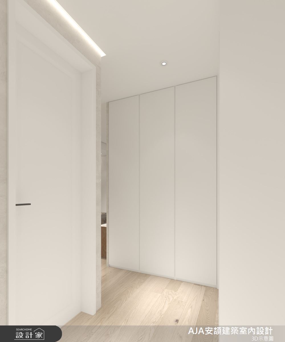 130坪毛胚屋＿現代簡約風更衣間案例圖片＿AJA安頡建築室內設計＿安頡_新朗日匯 H house之64