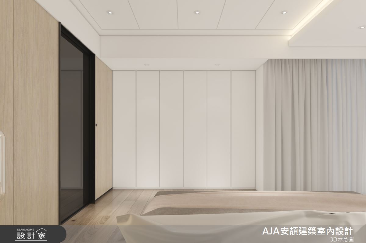 130坪毛胚屋＿現代簡約風臥室案例圖片＿AJA安頡建築室內設計＿安頡_新朗日匯 H house之53