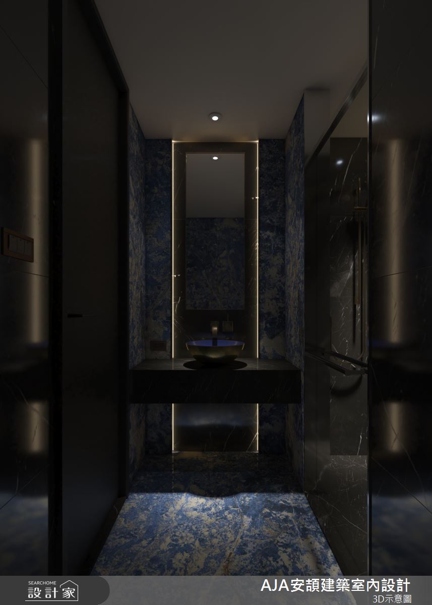 130坪毛胚屋＿現代簡約風浴室案例圖片＿AJA安頡建築室內設計＿安頡_新朗日匯 H house之79