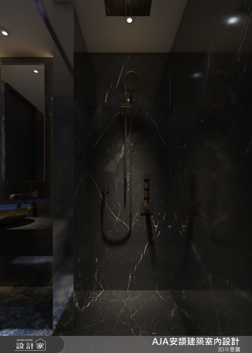 130坪毛胚屋＿現代簡約風浴室案例圖片＿AJA安頡建築室內設計＿安頡_新朗日匯 H house之81