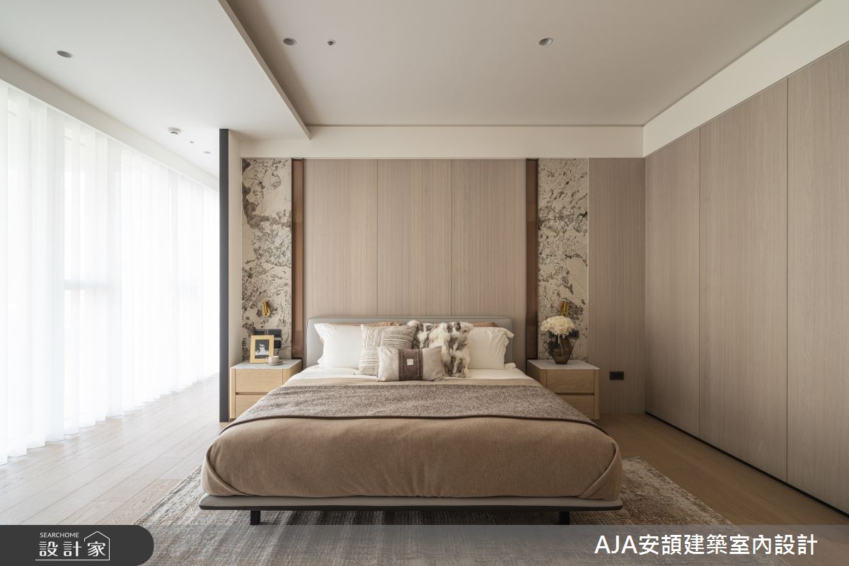 130坪毛胚屋＿現代簡約風臥室案例圖片＿AJA安頡建築室內設計＿安頡_新朗日匯 H house之16