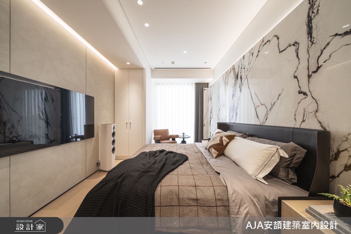 130坪毛胚屋＿現代簡約風臥室案例圖片＿AJA安頡建築室內設計＿安頡_新朗日匯 H house之24