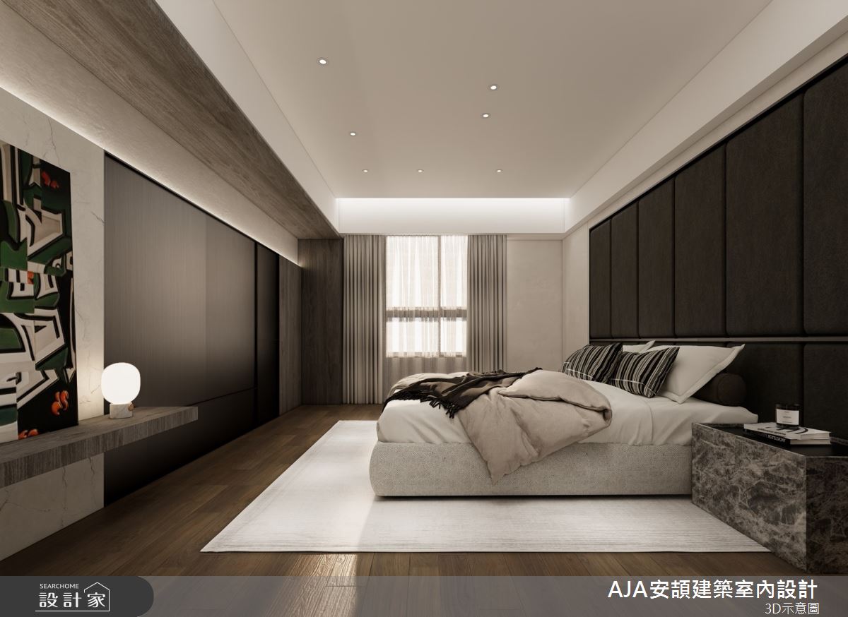 56坪毛胚屋＿現代風臥室案例圖片＿AJA安頡建築室內設計＿安頡_House of Honor｜典藏之宅之18