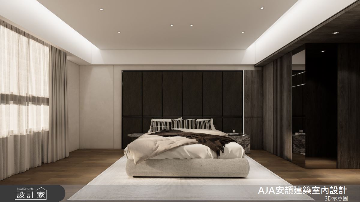 56坪毛胚屋＿現代風臥室案例圖片＿AJA安頡建築室內設計＿安頡_House of Honor｜典藏之宅之19