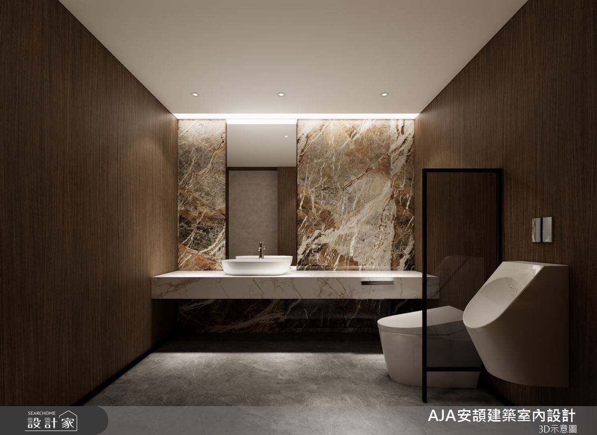 300坪毛胚屋＿現代風浴室案例圖片＿AJA安頡建築室內設計＿安頡_The Royal Village House|現代奢華透天別墅之85