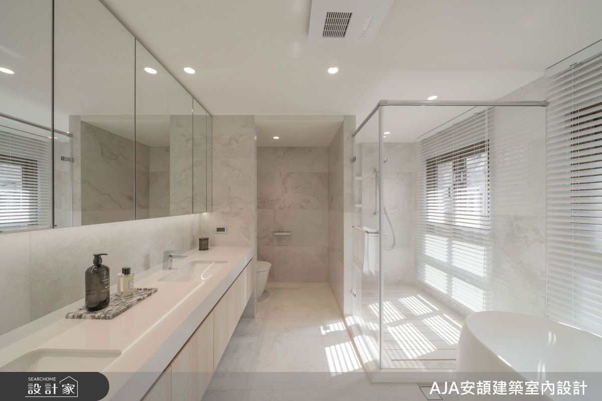 300坪毛胚屋＿現代風浴室案例圖片＿AJA安頡建築室內設計＿安頡_The Royal Village House|現代奢華透天別墅之11