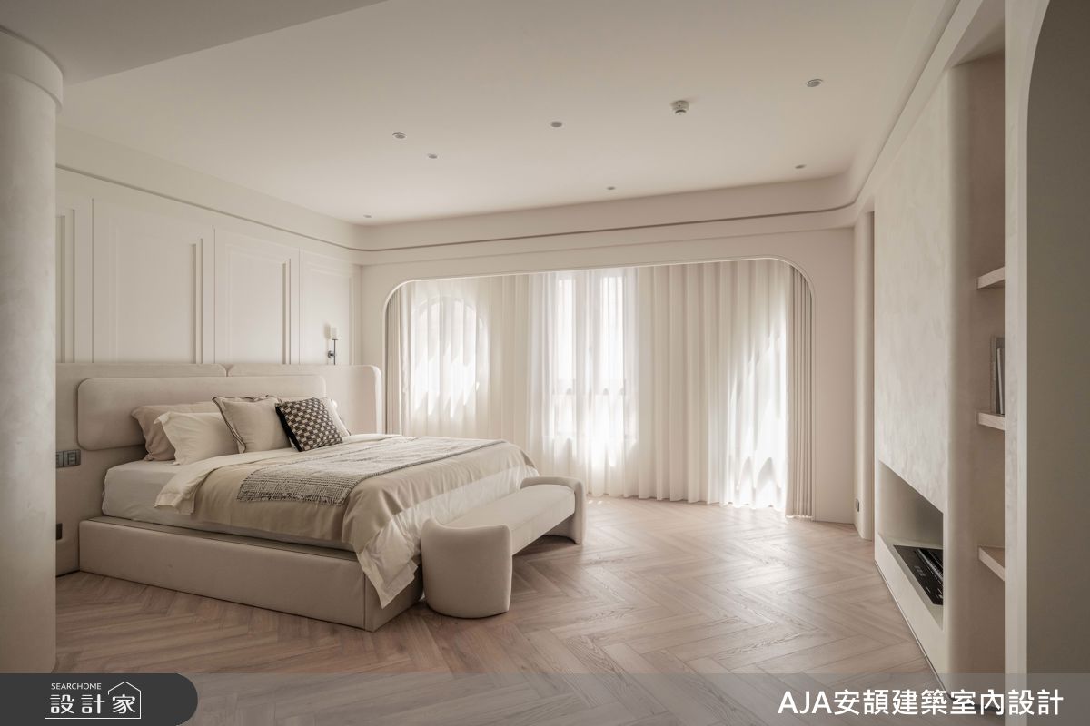 300坪毛胚屋＿現代風臥室案例圖片＿AJA安頡建築室內設計＿安頡_The Royal Village House|現代奢華透天別墅之7