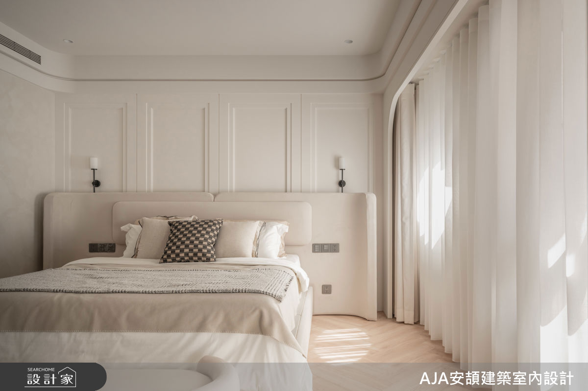 300坪毛胚屋＿現代風臥室案例圖片＿AJA安頡建築室內設計＿安頡_The Royal Village House|現代奢華透天別墅之25