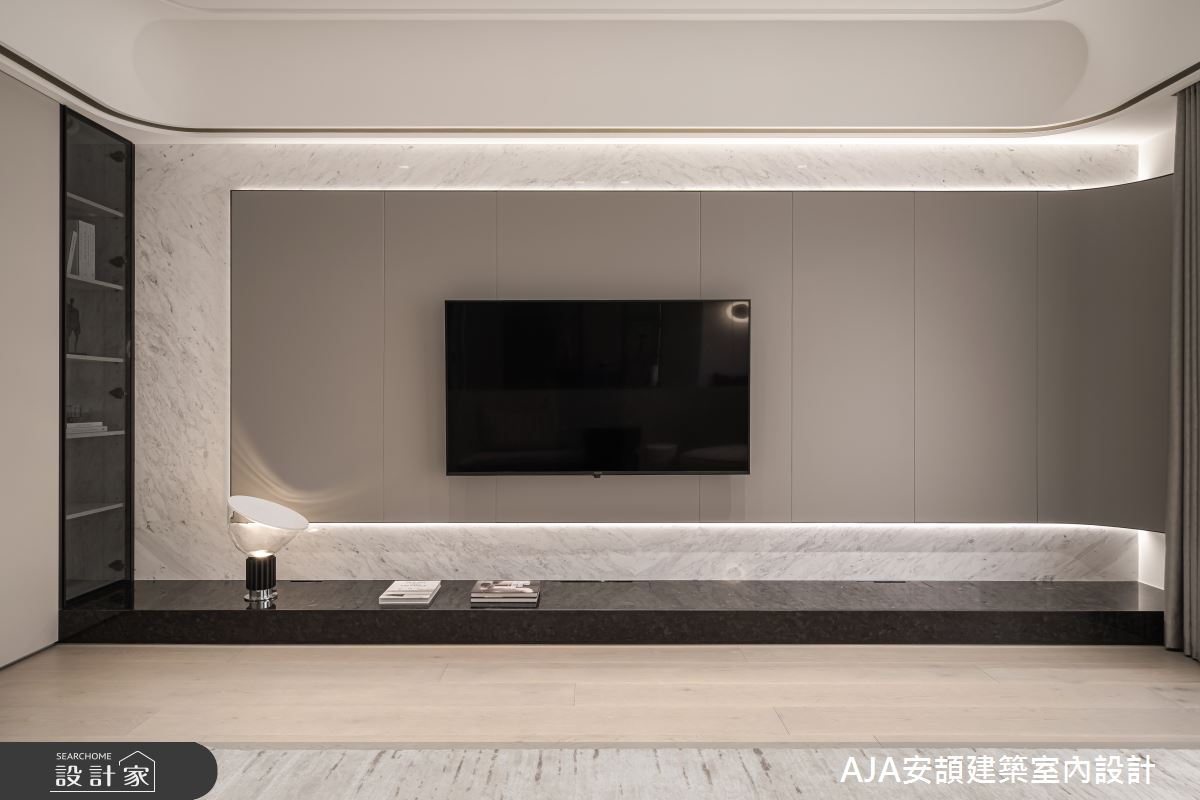75坪毛胚屋＿現代風客廳案例圖片＿AJA安頡建築室內設計＿安頡_精銳市政廳-2之5