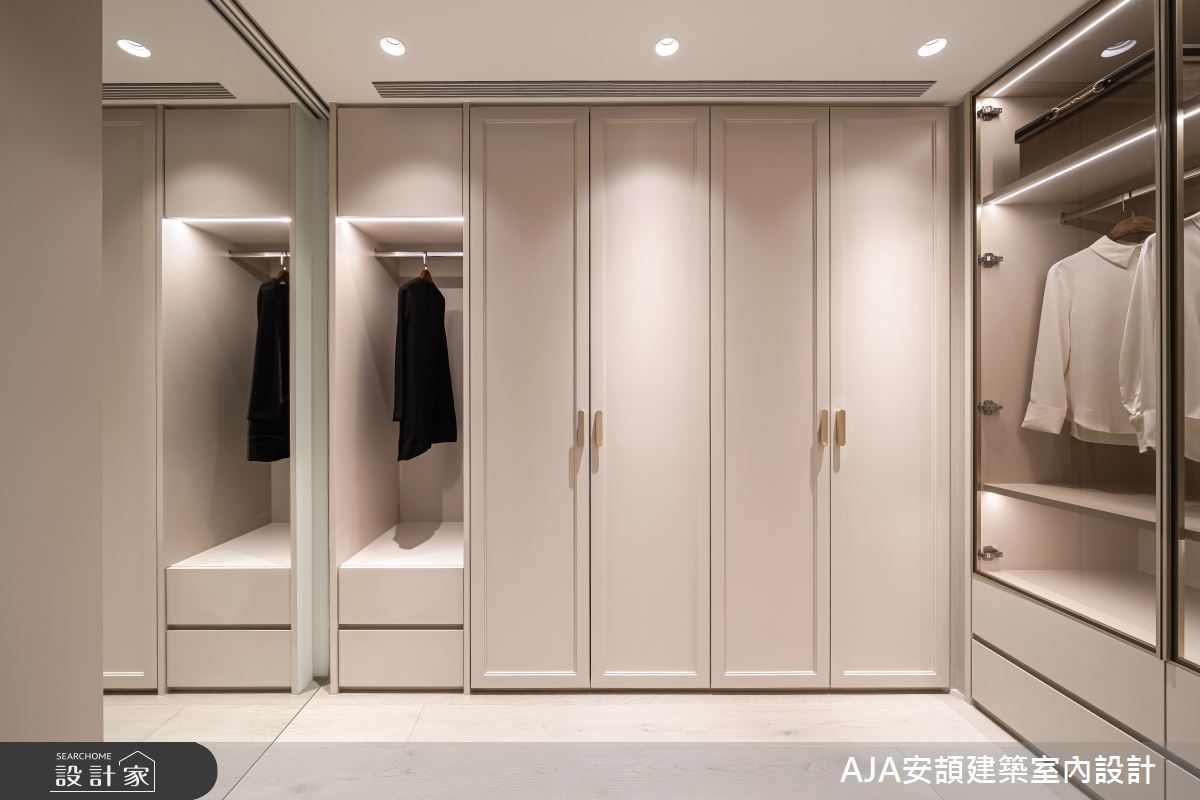 75坪毛胚屋＿現代風更衣間案例圖片＿AJA安頡建築室內設計＿安頡_精銳市政廳-2之13