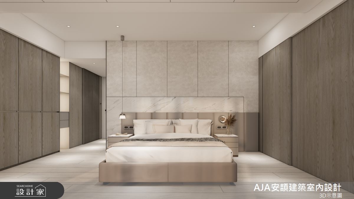128坪毛胚屋＿現代風臥室案例圖片＿AJA安頡建築室內設計＿安頡_新朗日匯-2之27