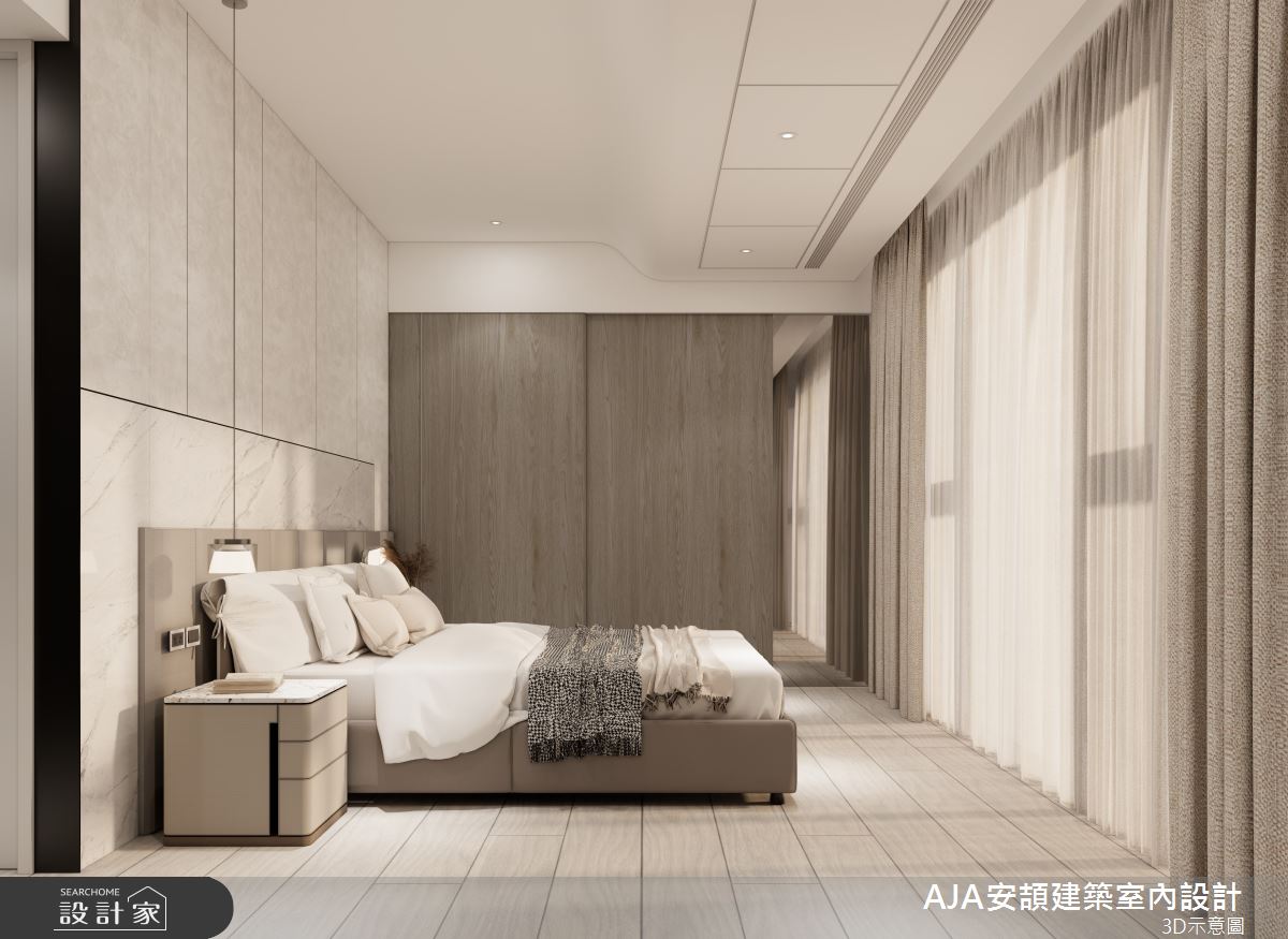 128坪毛胚屋＿現代風臥室案例圖片＿AJA安頡建築室內設計＿安頡_新朗日匯-2之25