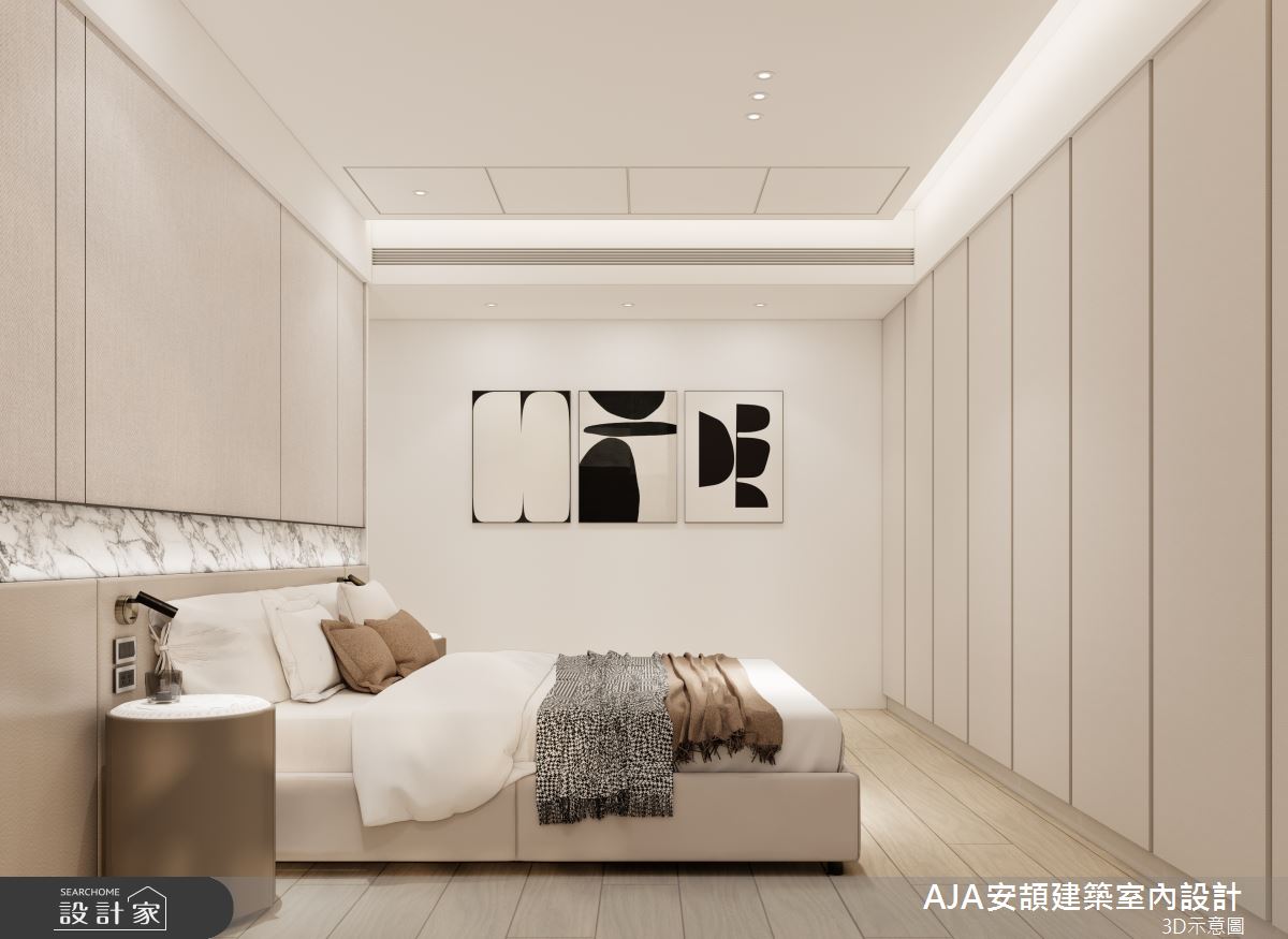 128坪毛胚屋＿現代風臥室案例圖片＿AJA安頡建築室內設計＿安頡_新朗日匯-2之38