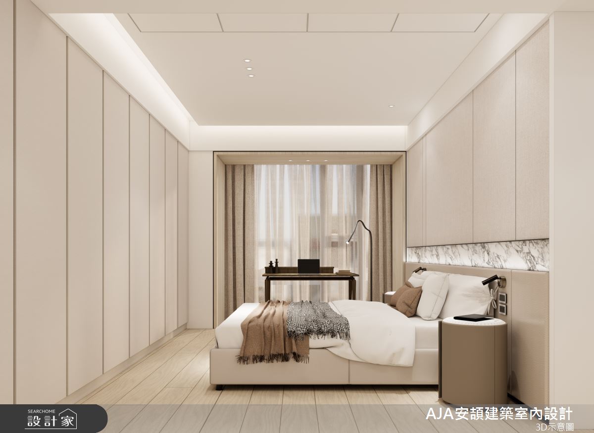 128坪毛胚屋＿現代風臥室案例圖片＿AJA安頡建築室內設計＿安頡_新朗日匯-2之37