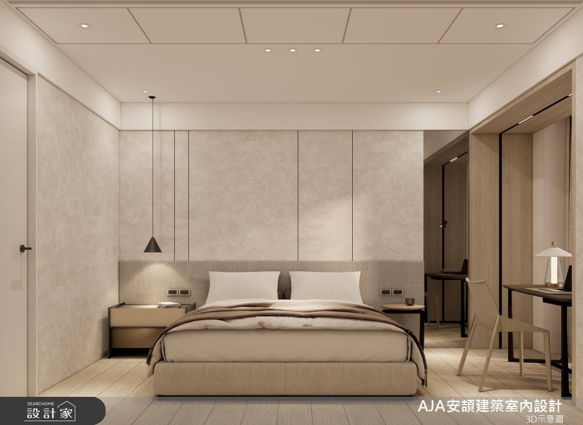 128坪毛胚屋＿現代風臥室案例圖片＿AJA安頡建築室內設計＿安頡_新朗日匯-2之45