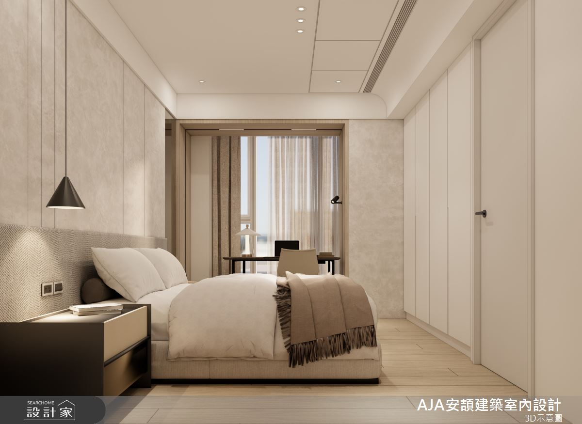 128坪毛胚屋＿現代風臥室案例圖片＿AJA安頡建築室內設計＿安頡_新朗日匯-2之44
