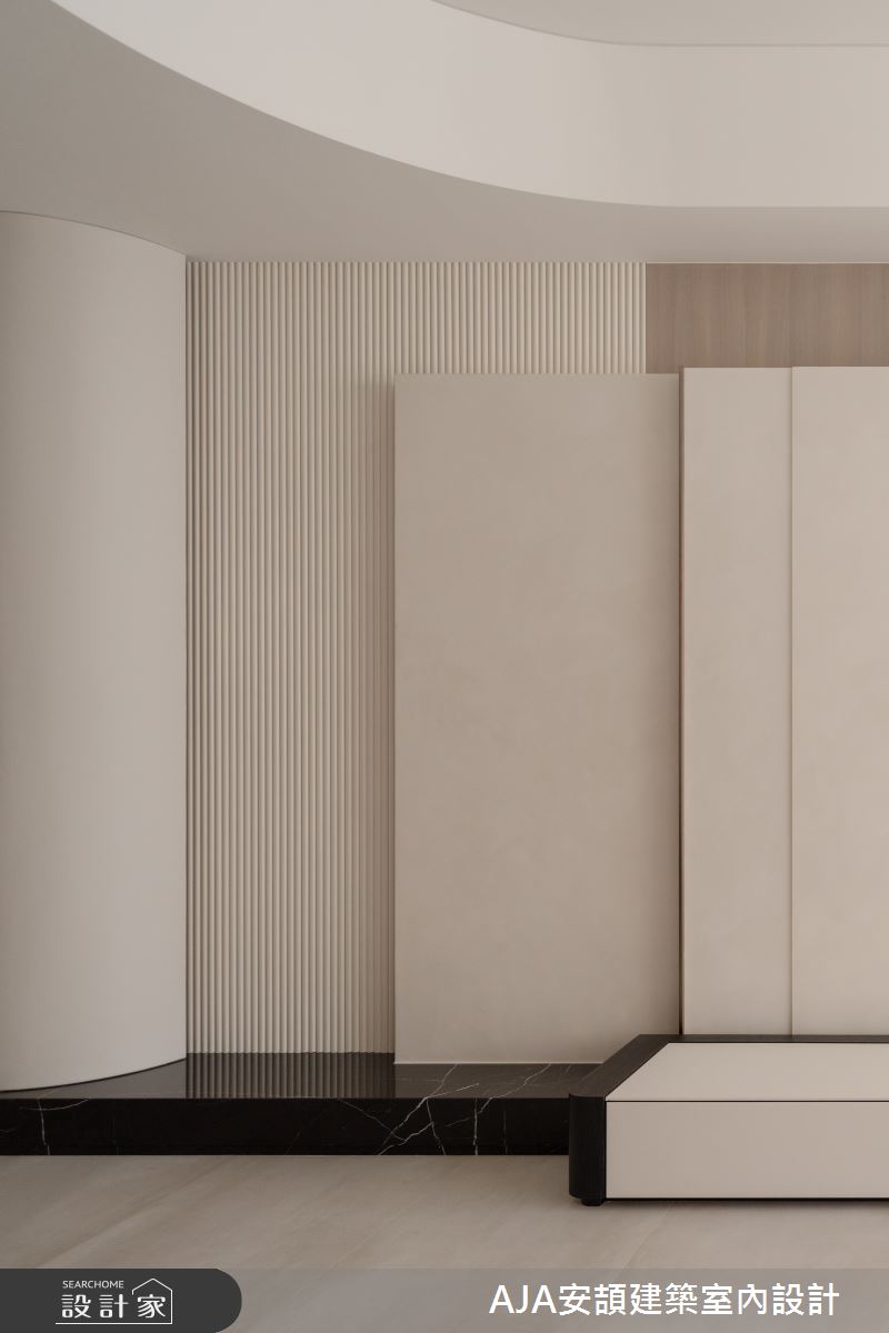 70坪毛胚屋＿現代風客廳案例圖片＿AJA安頡建築室內設計＿安頡_SKY TOWER Housing Interior之6