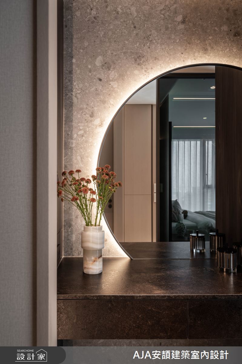 70坪毛胚屋＿現代風臥室更衣間案例圖片＿AJA安頡建築室內設計＿安頡_SKY TOWER Housing Interior之20