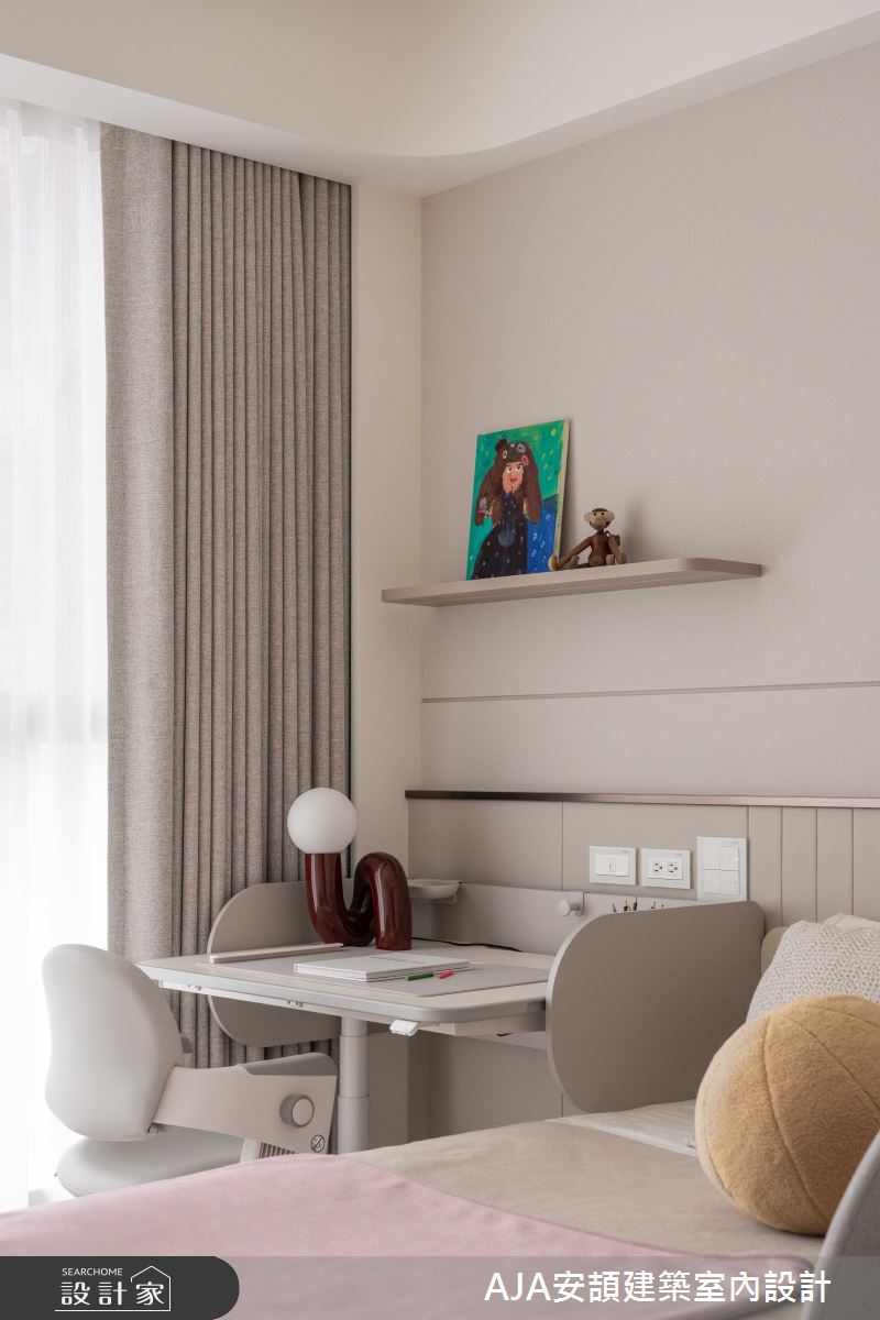 70坪毛胚屋＿現代風臥室案例圖片＿AJA安頡建築室內設計＿安頡_SKY TOWER Housing Interior之23