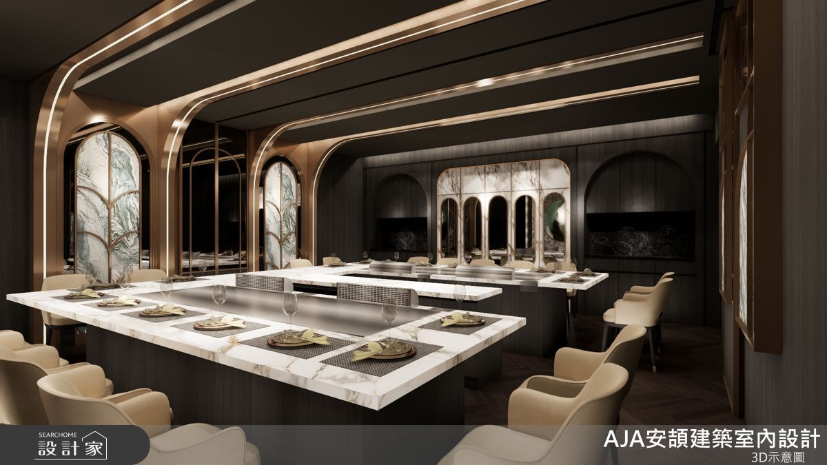 117坪中古屋(5~15年)＿現代風案例圖片＿AJA安頡建築室內設計＿安頡_森鐵板燒之13