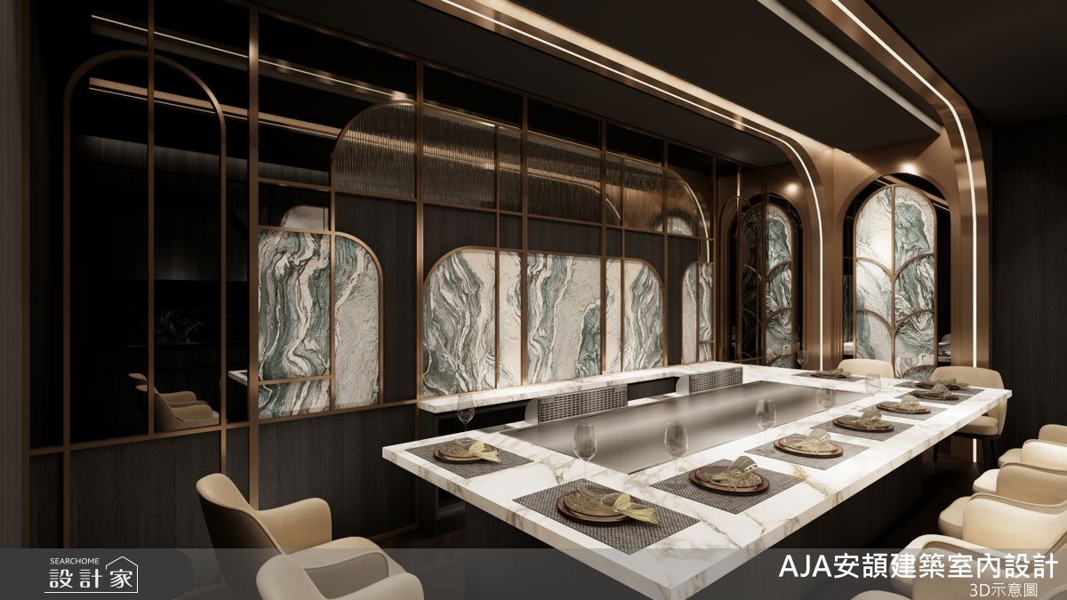 117坪中古屋(5~15年)＿現代風案例圖片＿AJA安頡建築室內設計＿安頡_森鐵板燒之16