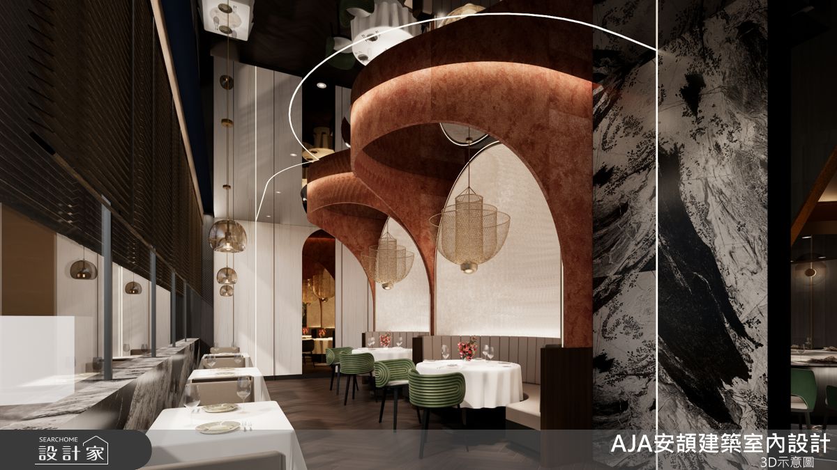 117坪中古屋(5~15年)＿現代風案例圖片＿AJA安頡建築室內設計＿安頡_森鐵板燒之3