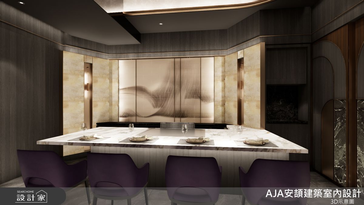 117坪中古屋(5~15年)＿現代風案例圖片＿AJA安頡建築室內設計＿安頡_森鐵板燒之18